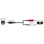 JVC аудио код стерео Mini штекер - Mini штекер ×2(1.5m) сопротивление ввод CN-205A