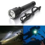 12000LM 3x T6 LED 100m 水中 スキューバ ダイビングライト 懐中電灯 トーチ18650 水中懐中電灯 水中ライト cree