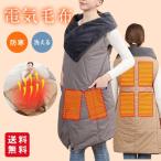 電気毛布 ひざ掛け 掛け敷き 洗える 着る電気毛布 大きいサイズ USB給電式 掛け毛布 発熱 電熱 肩掛け 電気ブランケット ヒーター付き 裏起毛 寒さ対策 防寒