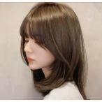 自然な人毛 フルウィッグ レディース人毛ウィッグ ボブ ショート セミロング 女性 医療用 かつら デイリー イメチェン ファッションウィッグ 耐熱