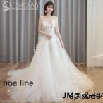 秋新 ウェディングドレス ドレス フォーマルドレス ウエディング エレガント パーティードレス 花嫁ロングドレス ワンピース結婚式 二次会 挙式hs6540