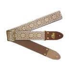 Elara Straps (エララストラップ) Boronia Crystal Brown Ultrasuede 美しい 頑丈 プロ仕様 ギターストラップ
