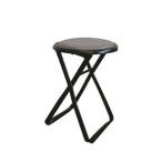  складной стул ширина 320× глубина 320× высота 450mm черный × черный сделано в Японии steel труба 1 ножек распродажа living оставаясь дома Work 