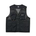 ニューエラ フィールド マルチポケット フィッシングベスト Angler Collection CORDURA ブラック 14474257 NEW ERA アウトドア