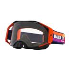 ショッピングmtb OAKLEY オークリー　ゴーグル　Airbrake MTB Troy Lee Designs Series Goggles Navy Sunrise/Clear　エアーブレイクMTBゴーグル