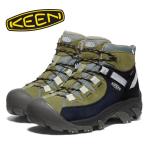 ショッピングラバーシューズ キーン シューズ TARGHEE II MID WP SKY CAPTAIN/OLIVE DRAB WOMEN レディース 1028316 KEEN