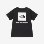 ザ・ノースフェイス Tシャツ トドラーショートスリーブバックスクエアロゴティーT S/S BACK SQU T NTT32538 ブラック キッズ THE NORTH FACE 25SS