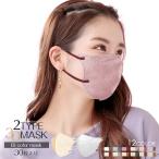 3D 立体 マスク 不織布 カラー 50枚入り 小顔 ビューティ メンズ 使い捨て 4層 息がしやすい 飛沫 花粉 耳が痛くない ny540