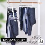 6連省スペースズボン ハンガー （2個セット） ONLS0202 【送料無料 SALE】 収納 衣類 パンツ クローゼット B.Bファニシング ニトリ