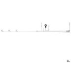  Shimano YA-111G A-RB линия ролик yaen откидной тип LL