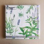Caspari Kitchen Gardens 10枚入り ペーパーナプキン 紙ナプキン 花柄 デコパージュ おしゃれ デコパージュ 可愛い ドイツ製