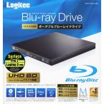 ロジテック　UHD BD搭載 ポータブルBlu-rayドライブ　LBD-PVA6U3VBK