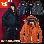 BURTLE 防寒ブルゾン 軽量 防風 保温 静電気防止 7210 全天候型 バートル 作業服 作業着