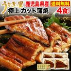 ショッピングうなぎ 国産 ギフト グルメ うなぎ 蒲焼き プレゼント 国産 鹿児島産 カット蒲焼き4食セット うなぎの里 内祝い 送料無料 クール