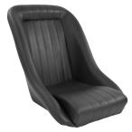 ☆【Cobra】クラシックスタイルのシート ハーネスガイド無し/ヘッドレスト無し/ブラック/Spacer Fabric
