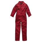 ☆【Dickies】レッドホークジュニアジップフロントカバーオール 24