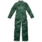 ☆【Dickies】レッドホークジップフロントカバーオール　ボトルグリーン 48 レギュラー