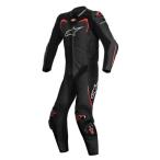☆【Alpinestars】 レーシングスーツ - テックエアバッグ GP Pro 1 Piece Leather Motorcycle Suit - Tech Air Bag Compatible　Black / Red | UK 34 / Eur 44