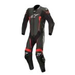 ☆【Alpinestars】アルパインスターズ レーシングスーツ Missile 1 Piece Leather Motorcycle Suit - Tech Air Bag Compatible　Black / Red | UK 48 / Eur 58