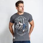 ☆【Red】トーペードグレメックキャンディTシャツグレー