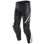 ☆【Dainese】Assenレザーパンツ/ジーンズ　Black/White|UK 28/Eur 46