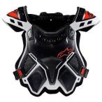 ☆【Alpinestars】A-10フルチェストプロテクター - ホワイト/レッド/ブラック　XS/S