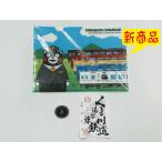 『鉄印』＋クリアファイル（くまモン駅長）＋缶バッジ（４４ｍｍ、ピンタイプ）