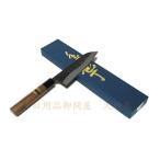 源明利 田舎打 三徳包丁 165mm 青二鋼