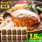 【新発売】 大容量 ハンバーグ 1.5kg (150g × 10個) 国産 熊本県 あか牛 九州産 デミグラスソース 冷凍 お弁当 《1-5営業日以内に出荷予定(土日祝日除く)》 |