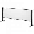 .. промышленность спрей защита акрил panel двусторонний для одиночный H600×W1200mm HG-AR1206-B черный 