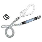 藤井電工 フルハーネスランヤードシングル　ロープ式 THL-93SV-311-R23-BP