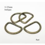 3×25mm D can античный AG 4 шт. комплект kume1503-AT