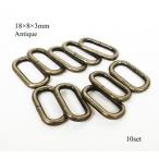  круг линия маленький штамп can 18×8×3mm античный AG 10 штук входит kume185