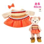  мягкая игрушка одежда One-piece orange × бежевый окантовка вязаный флис Shellie May Steti house 