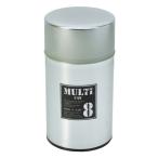 茶筒 和紙茶筒 ぽッ・かん MULTICAN アルミ 大 /842056/ 日本製 美濃和紙 和柄 和風 茶缶 お茶っ葉入れ おしゃれ 茶葉 紅茶 緑茶 コーヒー豆 てまひま工房