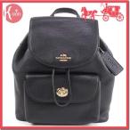 【送料無料】【 COACH コーチ 】バックパック リュックサック ペブルド レザー ミニ ビリー Style/F37621_IMBLK ブラック