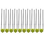 1.8mm желтый 500mcd 10 шт гильза type LED 590nm