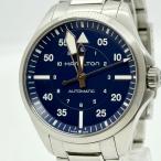 HAMILTON ハミルトン カーキ パイロット H763050 U0GWSBGG1 ネイビー AT メンズ 腕時計