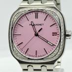 Pequignet ペキネ マニュファクチュール コンコルド 9046483/P ピンク AT メンズ ダイヤベゼル 腕時計
