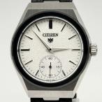 CITIZEN シチズン ザ・シチズン メカニカル 0200-0056N-01 SS×革 NC0207-07A シルバー AT メンズ 腕時計 稼働品 箱 保証書