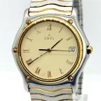 EBEL エベル クラシックウェーブ E1187141 ベージュ QZ メンズ 腕時計 稼働品