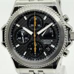 SEIKO セイコー クレドール パシフィークパワーリザーブクロノグラフ  6S77-0A10 2000年限定2000本 GCBK997 ブラックAT メンズ腕時計稼働品