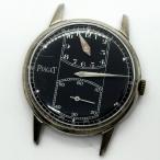 PIAGET ピアジェ レギュレーター ブラック 手巻き メンズ ヴィンテージ 腕時計 稼働品