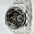 CITIZEN シチズン CAMPANOLA カンパノラ SS 稼働品  6765-T011993 ブラック QZ メンズ 腕時計