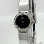 Dior ディオール ラ ディ ドゥ ディオール FR3338 SS SS×革 CD040110-J ブラック QZ レディース 腕時計