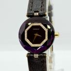 CENTURY センチュリー タイムジェム 10588 K18 750 パープル QZ レディース 腕時計