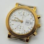 CARL F. BUCHERER ブヘラ 4.038.0.0.10 ホワイト AT メンズ 腕時計 Valjoux 7750 1980年代後半〜1990年代 ベルト付き