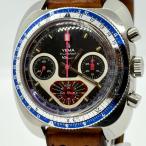 YEMA イエマ フライグラフ 71462 ブラック 手巻き メンズ バルジュー ヴィンテージ アンティーク 希少 腕時計