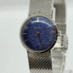 JUVENIA ジュベニア 943517 ネイビー 手巻き レディース 希少文字盤 腕時計