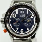 Movado モバード レフティモデル ES.49.1.14.5656 ネイビー QZ メンズ 腕時計 稼働品